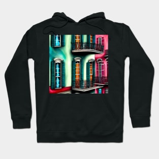 French quarter architecture Hoodie